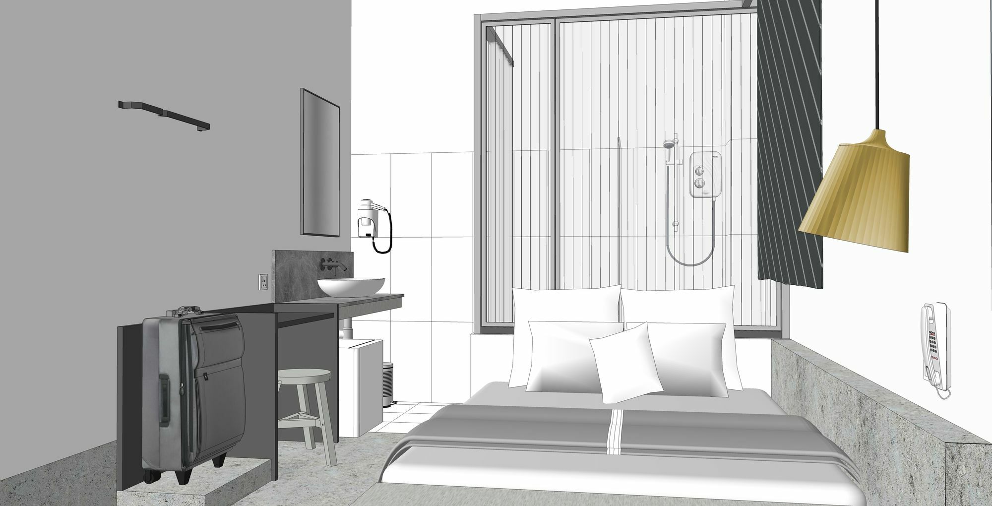 Bunk & Bilik Hotel Sri Petaling Kuala Lumpur Kültér fotó